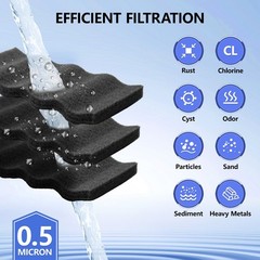 4 PACK Refresh Refrigerator Ice Water Filter For LG LT1000P ADQ747935 Brand New