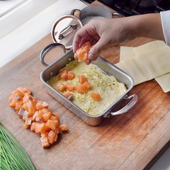 Mauviel Stainless Steel Roasting Pan, 5.5 x 3.9-In