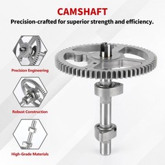 Camshaft Kit for B&S Lawn Tractor Riding Lawn Mower Cam Replace OEM# 84005207…