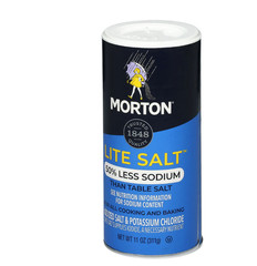 (3 pack) Morton Lite Salt Low Sodium Salt Alternative 11 oz