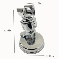 Shower Head Holder Punch-free Rack Bathroom Suction Cup Rotary Clip WALL-MOUNTED