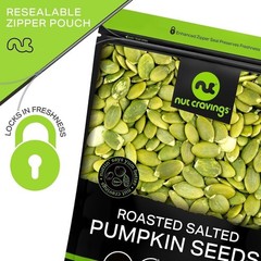 Roasted & Salted Pumpkin Seeds, Pepitas, No Shell (32 Ounce, 2LB)