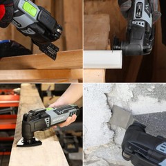 WORKPRO Oscillating Multi-Tool Kit 3.0Amp Corded Replaceable Oscillating Saw Set