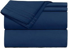 Top Split Flex California King Sheet 4 pc set For Sleep Number 1900 Deep Pockets