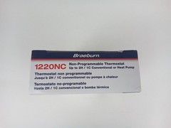Braeburn 1220NC Non-programmable Thermostat 2 Stages 18 to 30vac – White