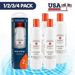 4 PACK ΕVΕRYDROP ΕDR2RXD1 Refrigerator Wate Filter 2 Replacement Home NEW US