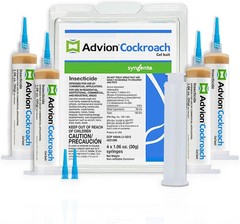 Syngenta Advion Roach Killer / Cockroach Gel Bait (Comes with Plunger and Tips)