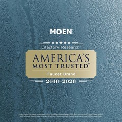 MOEN Adler WS84503 Centerset Single Handle Low-Arc Bathroom Faucet in Chrome