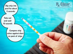 Rx Clear Swimming Pool 73% Calcium Hypochlorite Mega Chlorine Shock – 1 lb Bags