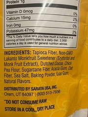 Sugar Free KETO BROWNIE & CHOCOLATE CHIP COOKIE MIX Huge 27oz bag +19.4 oz 2026