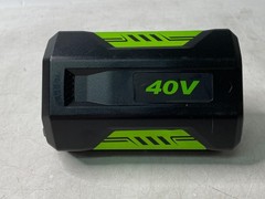 LOT of 2 40V 7.5Ah Battery for Ryobi 40 Volt Lithium OP4050 OP40602 w/Charger