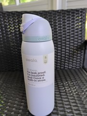 Owala FreeSip Stainless Steel Water Bottle, 40oz, Open Air 40 Ounces,