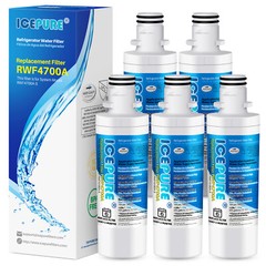 Fit For LG LT1000P ADQ747935 MDJ64844601 Water Filter Cartridge Icepure 5 PACK