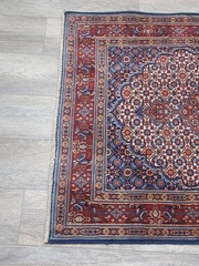 Turkish Silk&Wool Hand Made Bohemian Royal Classic Design, Turkish Rug 3×4.6 Ft