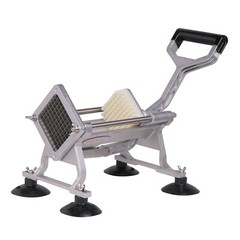 Hakka French Fry Cutter Commercial Potato Fruit Vegetable Slicer with 3 Blades