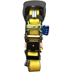 4-PK 1.5in x 15ft Ratchet Tie Down 3300LBS Break Strength 1100LBS Work Limit