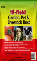 Hi-Yield 32202 4LB Bag Garden, Pet, and Livestock Dust