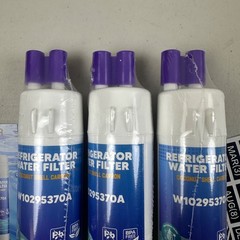 3 PACK EDR1RXD1 W10295370A WRS325SDHZ WRS321SDHZ WRS325FDAM04 Water Filters