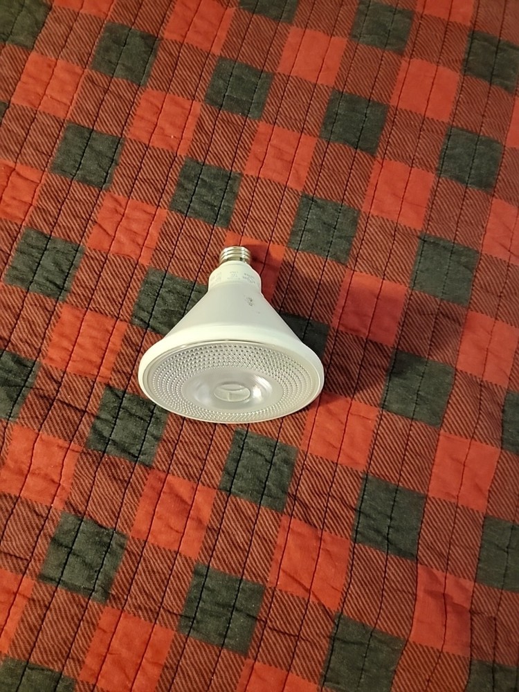 Par 38 Red Flood Light 120 Volts 13 W 60 Hz 120 mA