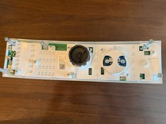 OEM Whirlpool Maytag Washer Control Panel W10748421 User Interface With Knob Tes