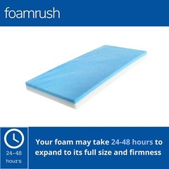 FoamRush Bunk (48″ x 75″) Cooling Gel Memory Foam RV Mattress Medium Firm USA