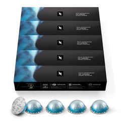 Nespresso Capsules Vertuo, Ice Leggero, 50-Count Coffee Pods.