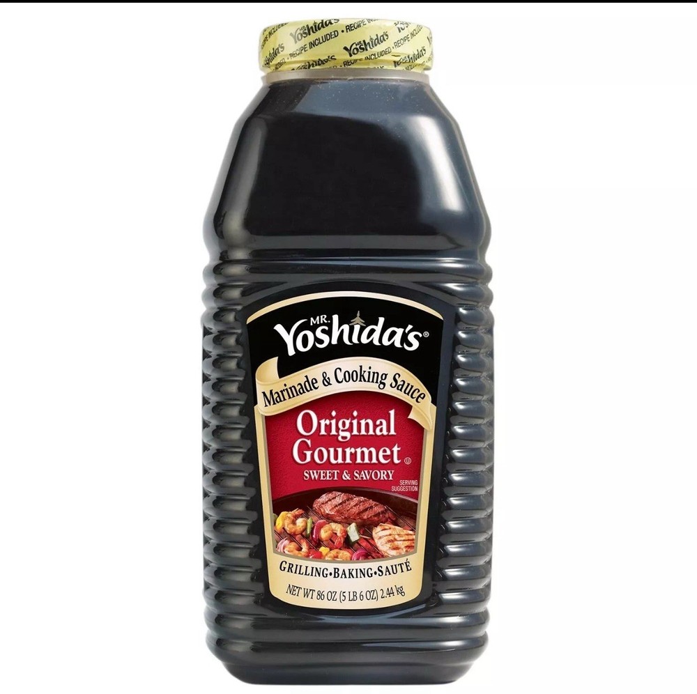 Mr. Yoshida’s Original Gourmet Sweet and Savory Marinade and Cooking Sauce 86 oz
