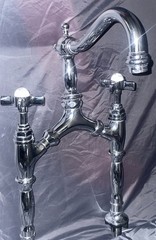 Porcher Chrome Bridge Vessel Faucet A112:18.1M 2.2 GPM 8.3L/Min