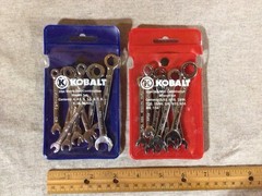 Kobalt Mini Wrench Set SAE And Metric 20 Wrenches