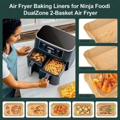 Disposable Air Fryer Paper Liners Non Stick Parchment Accessories