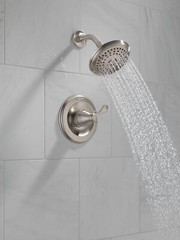 Delta Porter Shower Trim w/ Valve Brushed Nickel-Certified Refurbished