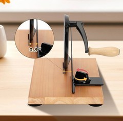 Manual Bread Slicer with Hand Crank Classic Home Bread Slicer for Homemade Sour