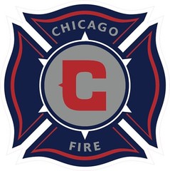 Chicago Fire Soccer Vinyl Decal Sticker Car Truck Bumper Laptop Mug Tumbler