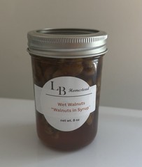 Walnuts In Syrup 8 Oz