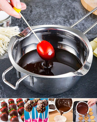Stainless Steel Double Boiler Pot for Melting Chocolate, Candy and Candle Making