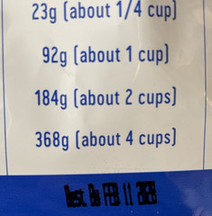 Instant Nonfat Dry Milk 64 oz Bag 4 lbs 20 Quarts 80 Servings Meijer Vitamin A D