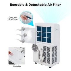 14000 BTU Portable Air Conditioner 4-in-1 Air Cooler w/ APP & WiFi Smart Control