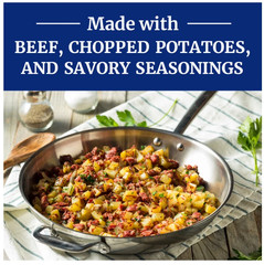 (2 pack) Libby’s Corned Beef Hash, 37g Protein Per Serving, Canned Food, 15 oz.