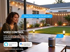 DEWENWILS 300W Smart Low Voltage Transformer WiFi 3 Zones, 120V AC to 12V/14V AC