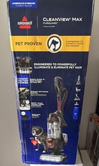 BISSELL CleanView Max FurGuard Bagless Upright HEPA Pet Lift-Off LED