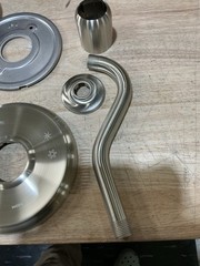READ DESCRIPTION! MOEN Belfield M-CORE 3-Series Shower Trim Kit-Brushed Nickel