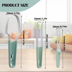 Stainless Steel Watermelon Slicer, 2026 3 IN 1 Watermelon Cutter Knife Server