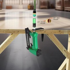 Yolass 1/4″x100 ft Green Transparent Flexible Reinforced Polyurethane (pu) Air H