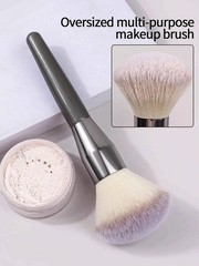 1pcs ultra large loose powder brush, high-end multifunctional setting brush for