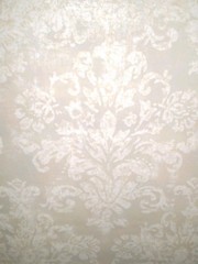 Evelyn Tan, Silver, Gold & Cream Metallic Damask by York 255712
