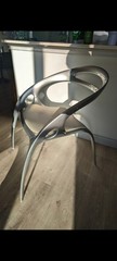 Ross Lovegrove for Bernhardt “Go” Chair – Magnesium – Silver/Tan
