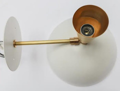 Italian Diabolo Brass Wall Sconce Bedroom Light Fixture Luxury Lighting For Home