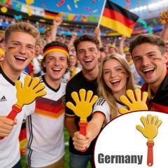10Pcs Plastic Hand Clappers Noise Makers Party Sports Cheer Favors