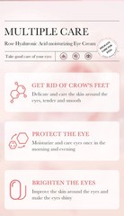 BIOAQUA Rose & Hyaluronic Acid Eye Patches | Travel Size Dark Circles Mask