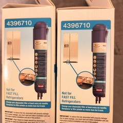 Whirlpool 4396710 Pur Replacement Refrigerator Ice & Water Filter Set Of 2 New